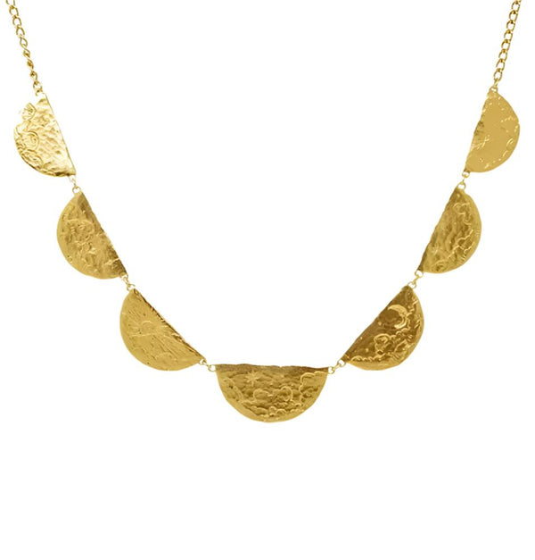 Rendezvous in the Sky Necklace, Gold Plated