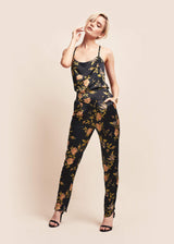 Estella Flora Silk Trousers