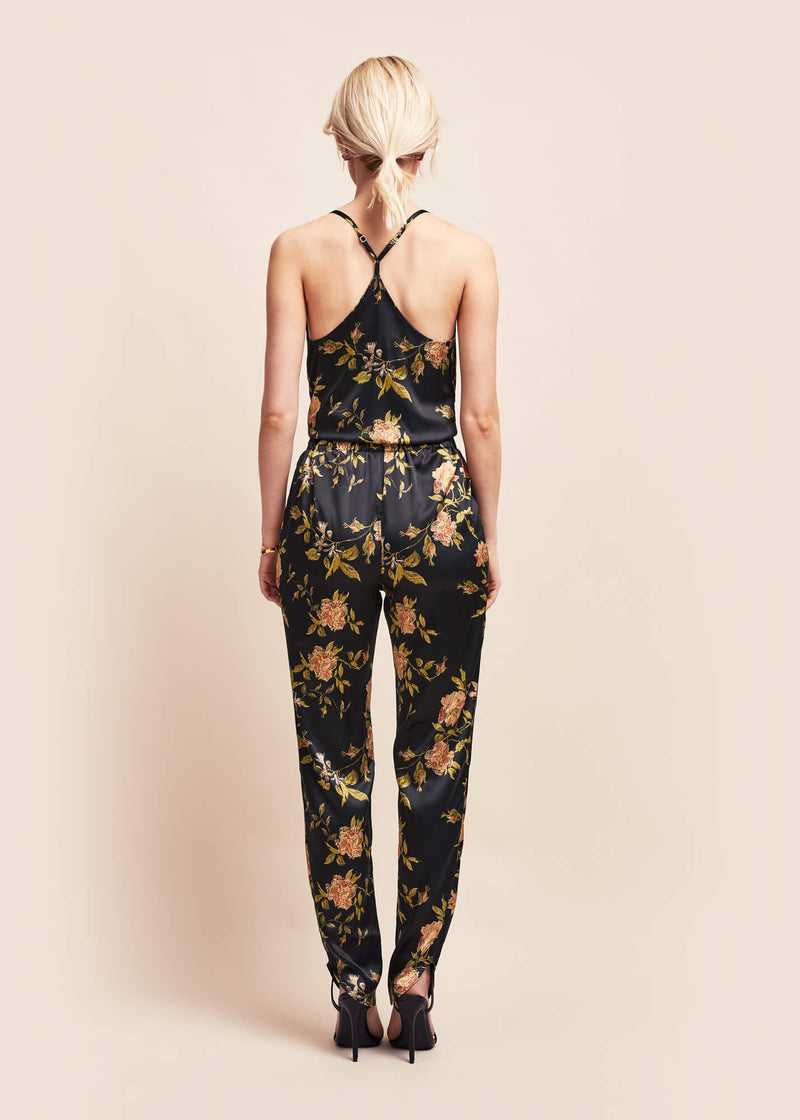 Estella Flora Silk Trousers